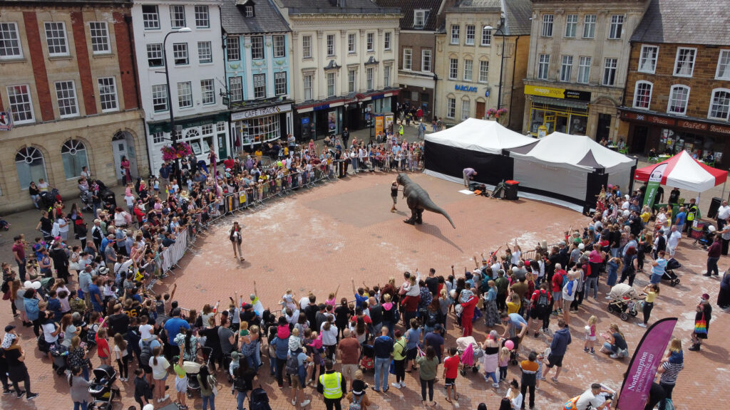 The dinosaurs are coming to Northampton town centre – Northampton BID