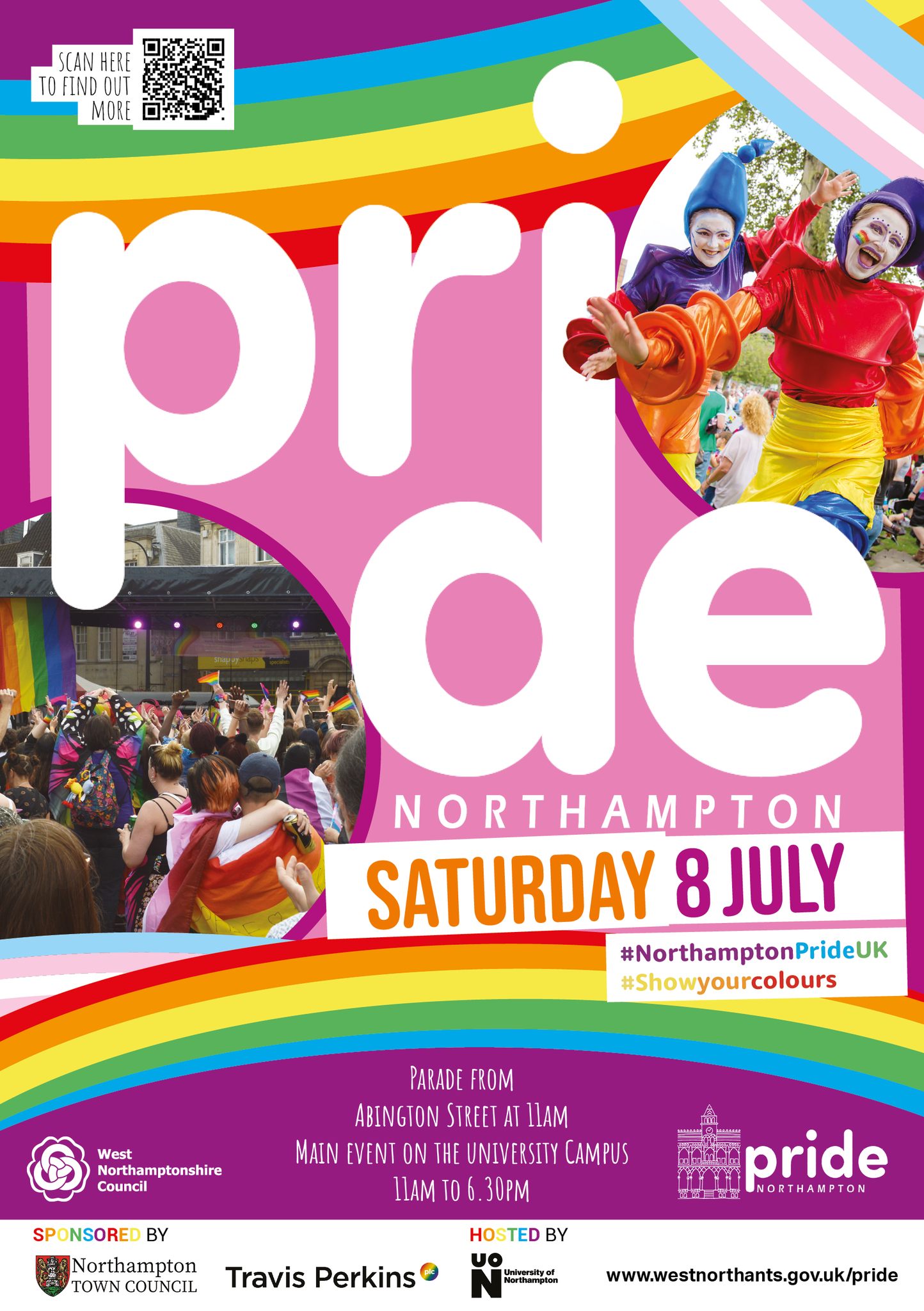 Northampton Pride 2023 Northampton BID