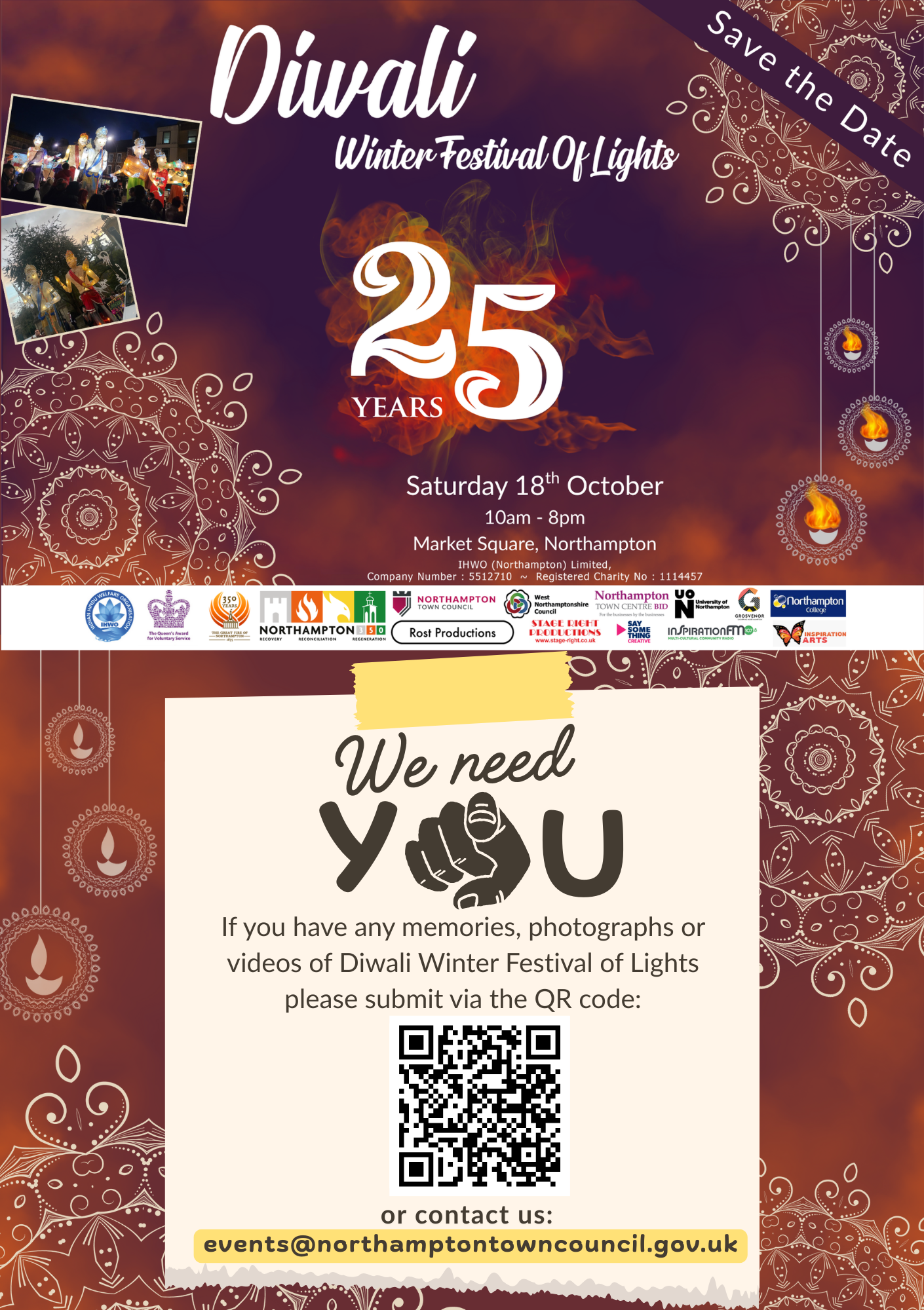 Memories of Diwali 2025 - 25 Years (148 x 210 mm)